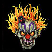 1999 Flame Skull Clown